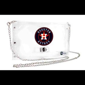 Houston Astros Stadium-Approved Clear Purse